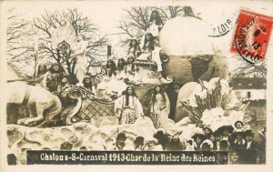 Char de la reine des reines en 1913