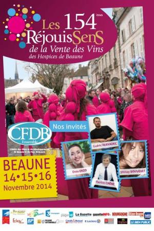 Affiche RejouiSens Beaune 2014