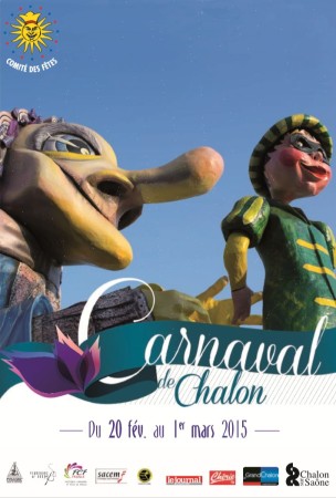 Affiche Carnaval de Chalon 2015