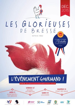 Affiche concours Glorieuses de Bresse 2015