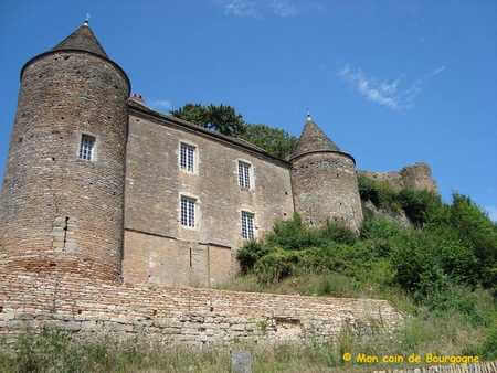 château de Brancion (logis seigneurial)