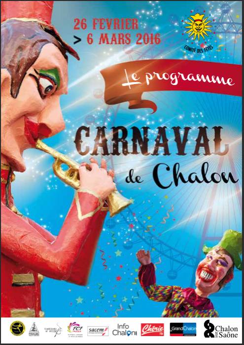 affiche verticale Carnaval 2016