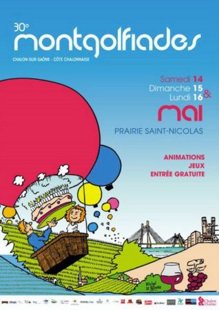 affiche Montgolfiades 2016