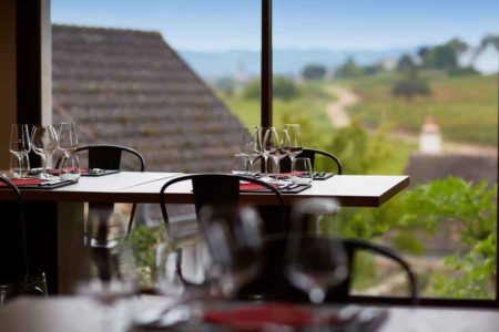 Table d'hôtes au château de Chamirey