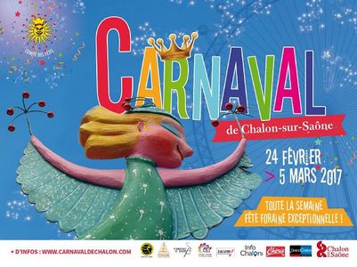 Affiche du Carnaval de Chalon sur-S - 2017