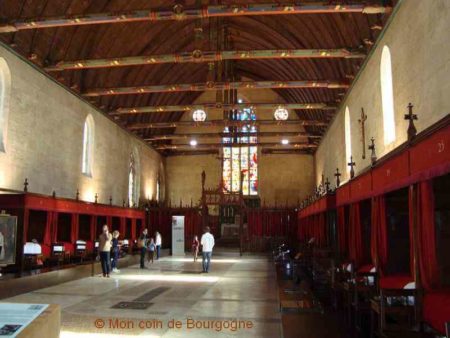 Salle des pôvres aux Hospices de beaune