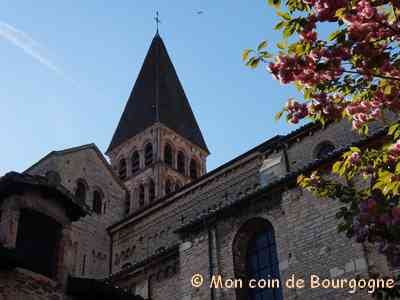 Clocher de l&#039;Abbaye St Philibert de Tournus