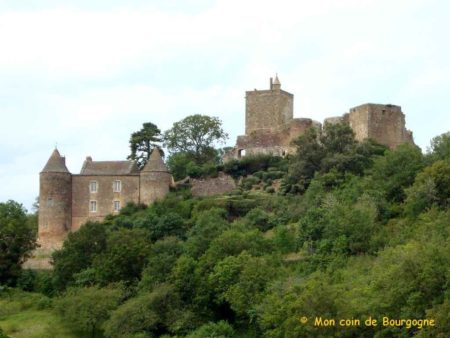 Château de Brancion - Vue générale