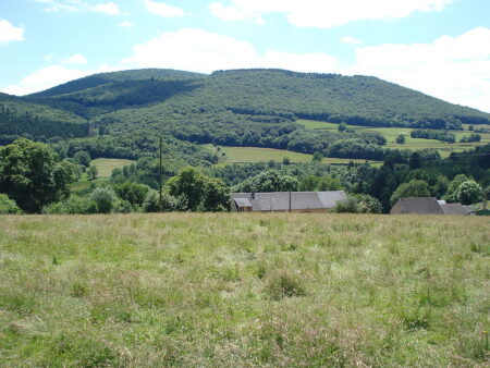 Mt Beuvray vu du Nord