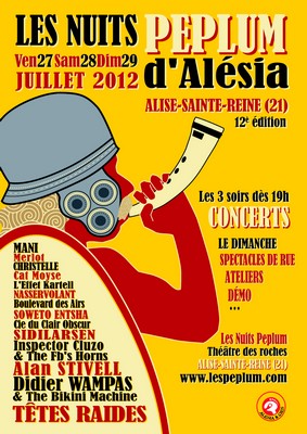 Affiche Nuits péplum 2012